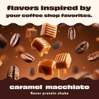 30g Protein Shake  Caramel Macchiato  12 Pack Caffeinated Energy Beverage  160 C