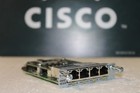 Cisco Hwic-4esw-poe 4 Port 10 100 Ethernet Switch Interface Card Hologram