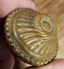 1 Door Knob Corbin 1895 E-10700 Antique Victorian Brass Bronze Spiral Rare