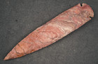 Great Detailing Lines   Flint Spearhead Head Knife Tool Blade Arrowhead I-555