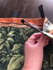 Handmade Reversible Fabric Wall Hanging Tigers Animal Print  Safari