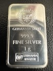 Germania Mint 1 Gram  999 Fine Silver Bar