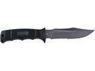 Sog Seal Pup Fixed Blade Knife 4 75  Partially Serrated Clip Point Aus-8