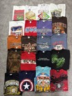 Vintage T Shirt Lot Of 20 Tees Modern 90s Sports Nature Band Graphic Size Xl