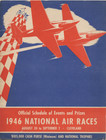 1946 National Air Races Cleveland Program Bendix Thompson   Contest Minutes