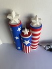 Patriotic 4th Of July Fireworks Cluster Blow Mold 13 1 4    Tall New