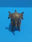  India Bastar  Dhokra Tribal Baby Elephant Figure Statue Mix-metal Lost Wax Cute