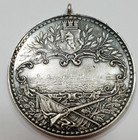 Berlin 1890 Shooting Medal Jaeger Silver Prussia City View Germany Rare