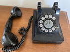 Antique Western Electric 302 Desk Telephone With Rotary Dial