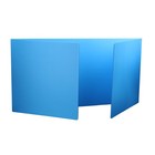 Flipside Products 12x 46 5 Blue Plastic Study Carrel Privacy Boards Premium