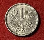 Lithuania Litas 1925 Au Silver Coin Km 76 T10775