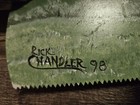 Vintage Primitive 28  Warranted Superior Signed 1998 Hand Painted Saw Farm
