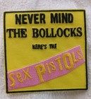 The Sex Pistols Embroidered Patch Licensed  Classic Punk Never Mind The Bollocks
