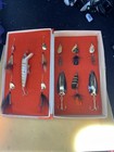 Vintage Marathon Study Your Line Lure Set Beautiful 1966 Set 11 Lure Lot