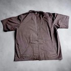 Dickies Chef Coat Mens M Black Double Breasted Short Sleeve Restaurant Uniform
