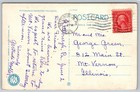 Vintage Pennsylvania R r  Station Pittsburgh Pa Linen Postcard 1928