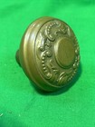 Antique Victorian Eastlake Style Brass   Bronze Door Knob