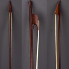 Pro Master Baroque Style Snakewood Cello Bow 4 4 Antique Color Strong Stiff 74g