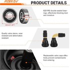 6  Front Wheel Rims Kit For Moto 80cc 105cc Gmb100 Ct100u Cc100x Mini Bike Black
