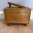 Vintage Esquire Shoe Valet De Luxe Wooden Shoe Shine Box- 5 Shines And 3 Brushes