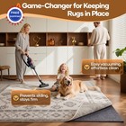 Rug Pad 8 X 11 Non Slip Cushioned Felt Silicone Backing Carpet Liner Veken Inch