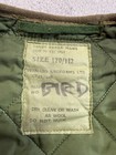 Vintage Army Military Bernard Uniforms Liner Parka Mens Green Size 170 112