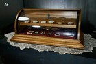 Curved Glass Pocket Watch   Collectible Display Case 