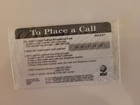 Vintage Walt Disney At t Phone Card - Jungle Book - Mint Wrapped Unopened Unused