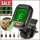 Lcd Clip On Chromatic Acoustic Electric Guitar Bass Ukulele Banjo Violin Tuner