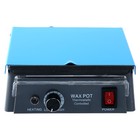 Dental Lab Wax Heater Pot 3-well Analog Melter Dipping Wax Pot Heater Melting Us