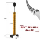Belt Tension Gauge  Adjustable Metal 10 Lbs Belt Gauge Tool With L-shaped Pad