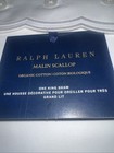 Ralph Lauren Home  2 King Shams Malin Scallop White New