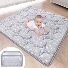 Baby Play Mat 50  X 50  Playpen Mat Fit For Todale And Grey Star 50x50 Inch