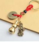 Alloy Copper Coin Mythical Wild Chinese Zodiac Pure Copper Gourd Feng Shui Luck