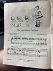 K 1923 Drayton Art Sheet Music The Night Before Christmas