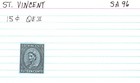 St Vincent Queen Elizabeth Ii Postage Stamp 15 Cents Sa-96