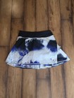 Lululemon Run Pace Setter Skirt Skort Milky Way Multi Print Pigment Blue Size 2