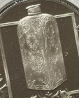 1985 British Virgin Islands  20 Silver Proof Coin  5677 Oz Porcelain Bottle 