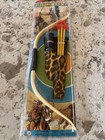 New Vintage Play Archery Set Cowboy Western Theme Leopard Print Quiver 