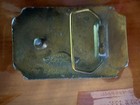 Vintage 1976 Winchester Belt Buckle Indiana Metal Craft Xr-82 Brass Mountain Lio