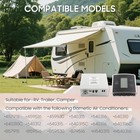 Rv Wall Thermostat relay Box Heat cool Replacement For Dometic For Rv camper