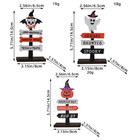 Halloween Cute Wooden Sign Guidepost Desktop Decorations Pumpkin Skeleton Ghost