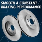 Front 11 65 In  295 9 Mm  Brake Kit For 2007-2017 Toyota Camry