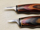 Two Helvie Wood Carving Knives    