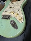 1991 Fender Avri 57 Stratocaster Electric Guitar Seafoam Green Play Worn Relic
