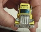 Aurora Afx Yellow Ryder Peterbilt Slot Car Body