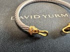 Perfect davld yurmangoldand Silver Twisted Cable Bracelet