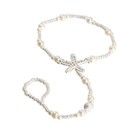 Pearl Barefoot Sandal Anklet Foot Chain Toe Ring Beach Bracelet Women Jewelry Hz