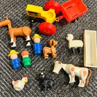 Vintage Fisher Price Little People Family Play Barn 1967 Working W  Accessories