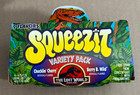 Squeezit Juice Drinks Six-pack Bottle Topper Packaging Jurassic Park 1997 Rare 